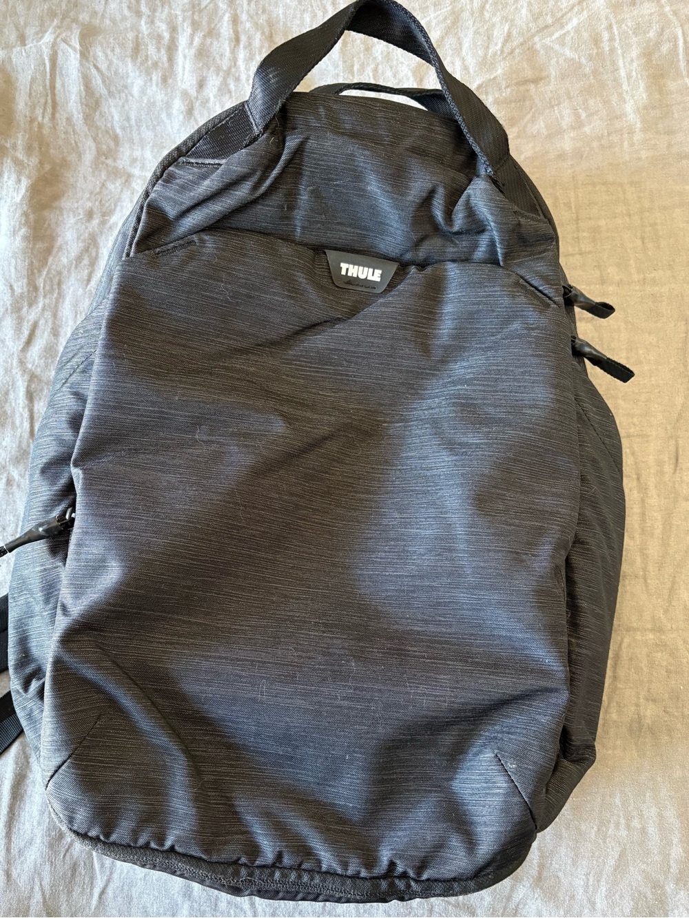 Thule changing backpack diaper bag black